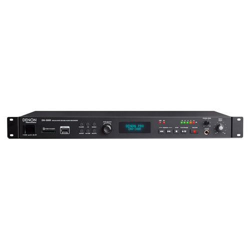DENON DN-300R / Solid-State SD/USB Audio Recorder 