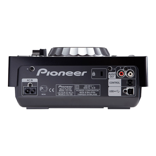 파이오니아 / Pioneer DJ / CDJ-350 / CDJ350 / rekordbox-ready digital deck (black)