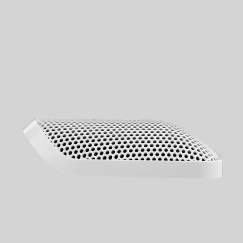 SHURE CVB-W/C / 바운더리 콘덴서 마이크, 12&#039; 케이블, 단일지향성, 흰색