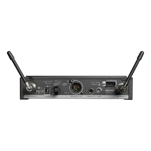 SHURE SLX14 / 다이버시티 수신기&amp;바디팩 송신기 세트 (핀/헤드셋 별도)