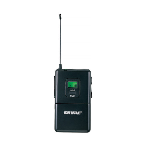 SHURE SLX14 / 다이버시티 수신기&amp;바디팩 송신기 세트 (핀/헤드셋 별도)