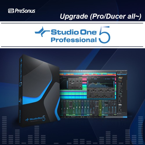 PRESONUS Studio One 5 Professional Upgrade (Pro/Ducer all→) 스튜디오원5 프로 업그레이드